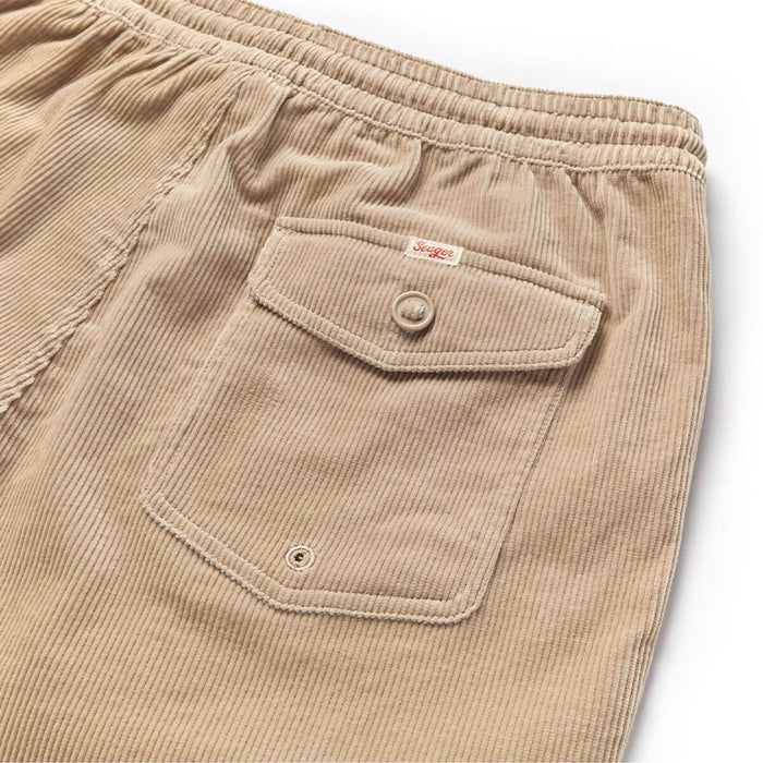 Yuma Corduroy Shorts in Stone