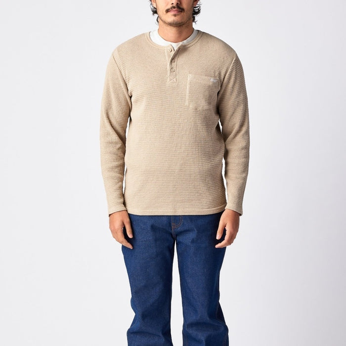 Sawpit Henley LS Thermal in Stone