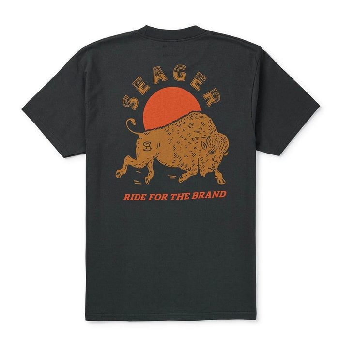 Ride For the Brand Tee in Vintage Black