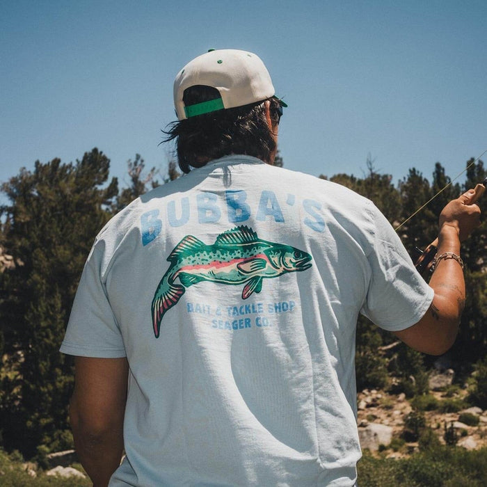 Bubba's Tee in Sky Blue