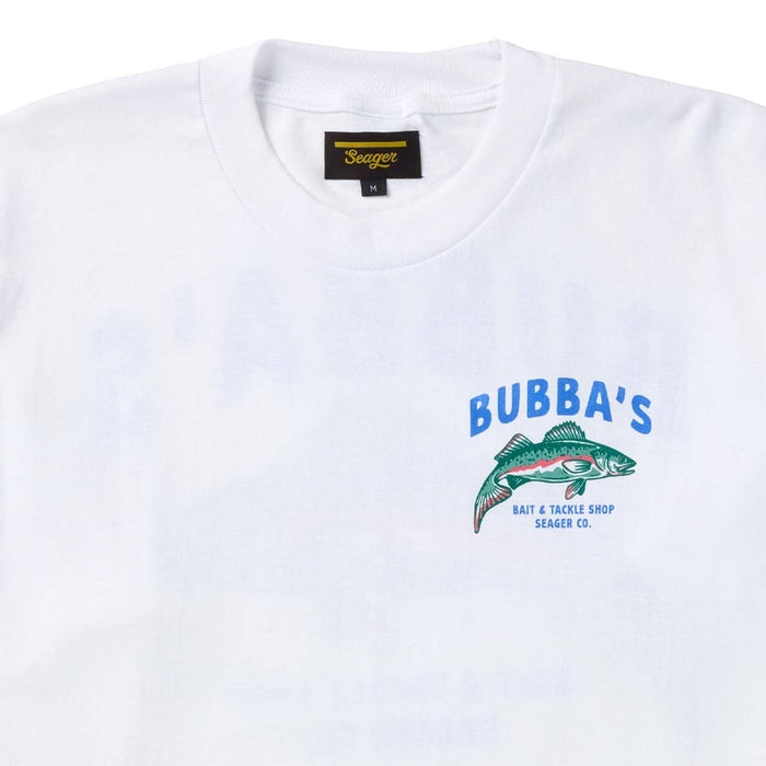 Bubba's L/S Tee in White