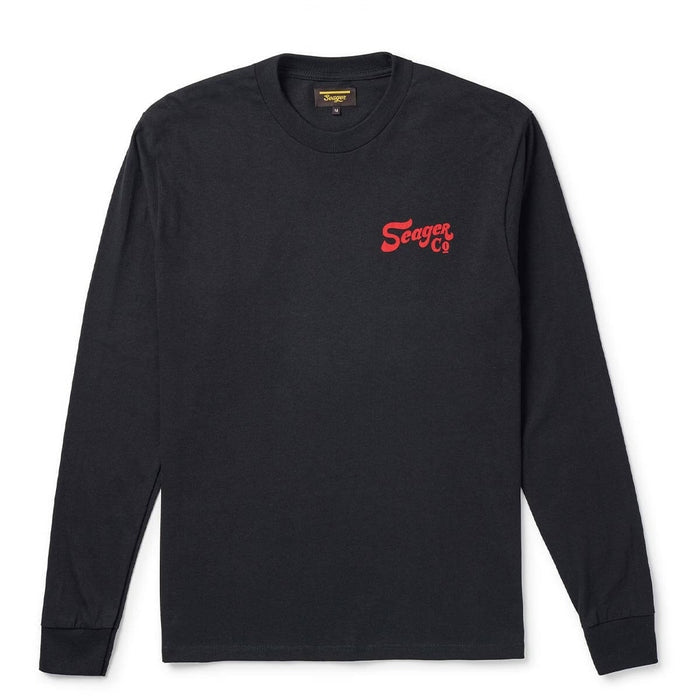 Lonesome L/S Tee in Black