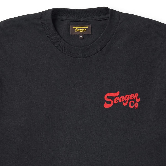 Lonesome L/S Tee in Black