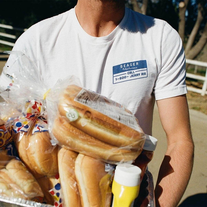 Jerry Rig Tee in White
