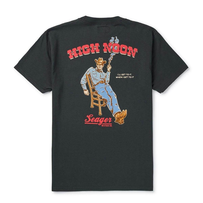 High Noon Tee in Vintage Black