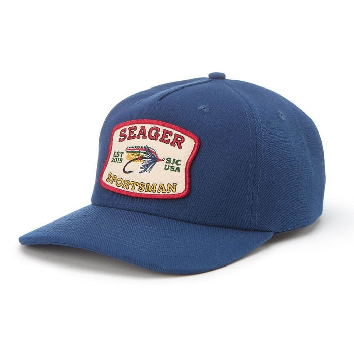 Seager Sportman Snapback in Navy