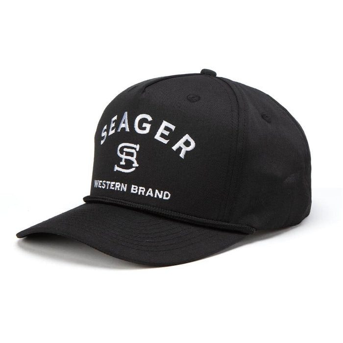 Branded Snapback in Black