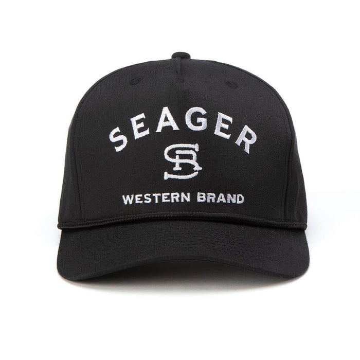 Branded Snapback in Black