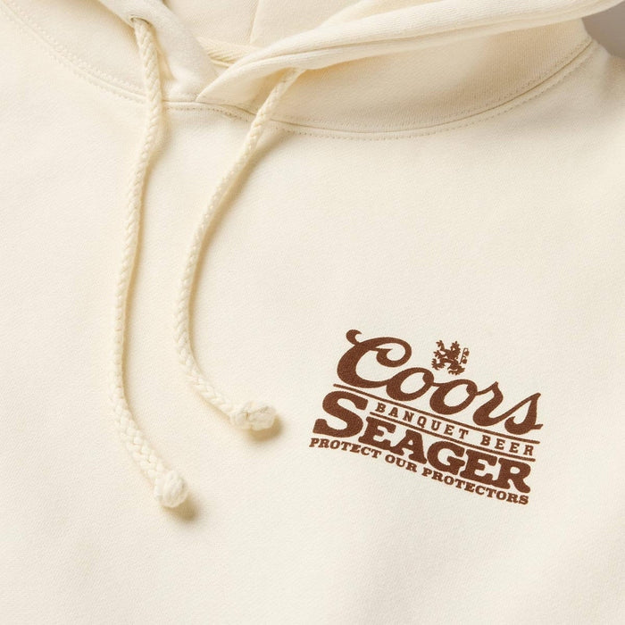 Seager X Coors Banquet Hotshots Fleece in Bone