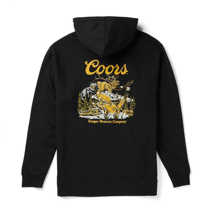 Seager X Coors Banquet Preserve Fleece in Black