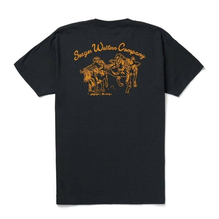 Los Rios Tee in Vintage Black