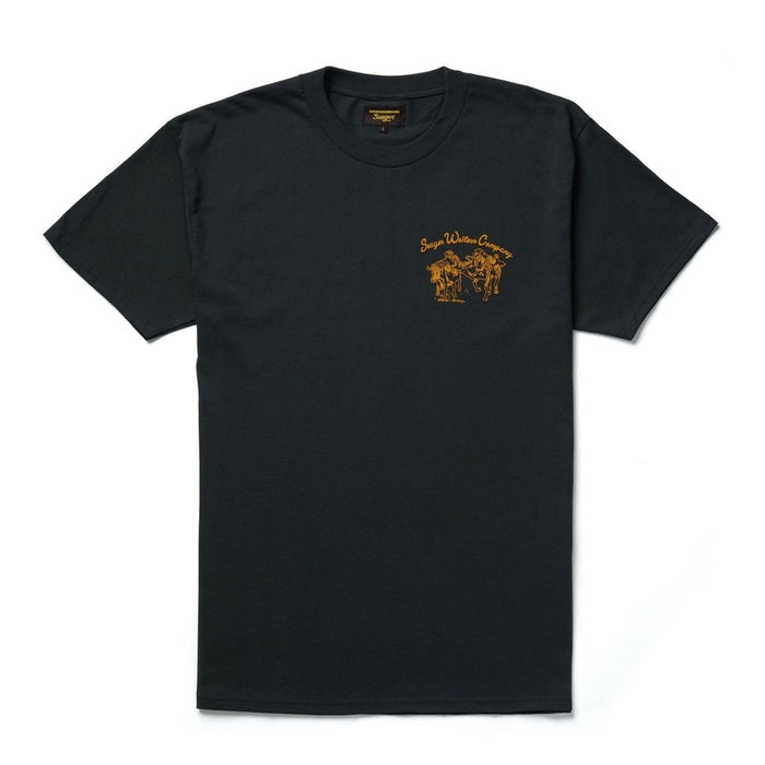 Los Rios Tee in Vintage Black