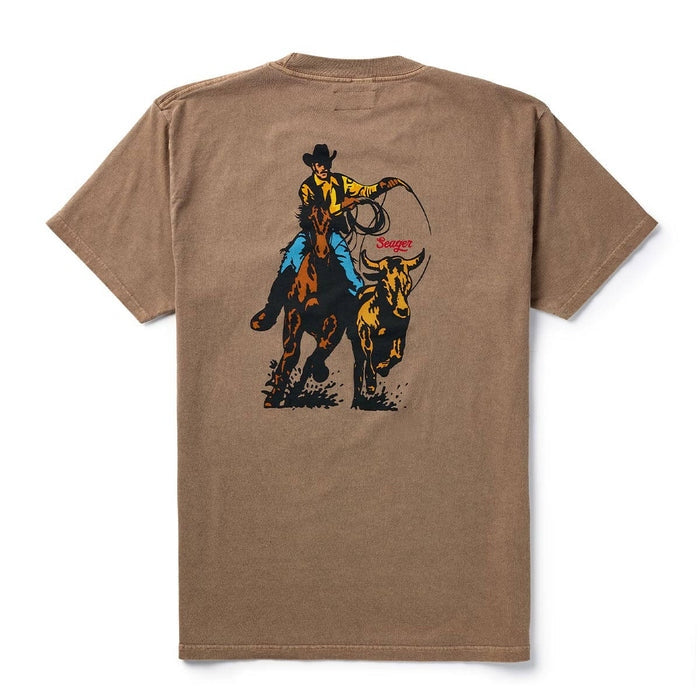 Rodeo Series Tee in Pigment Brown