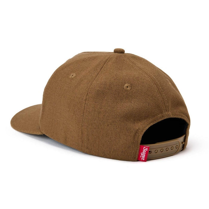 Uncle Bill Hemp Snapback in Tan