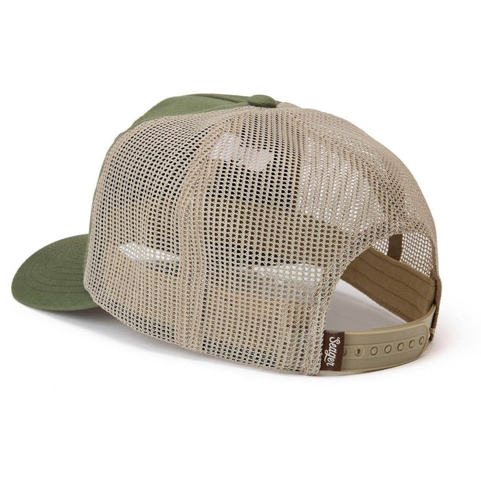 The Herd Trucker Snapback in Army Green