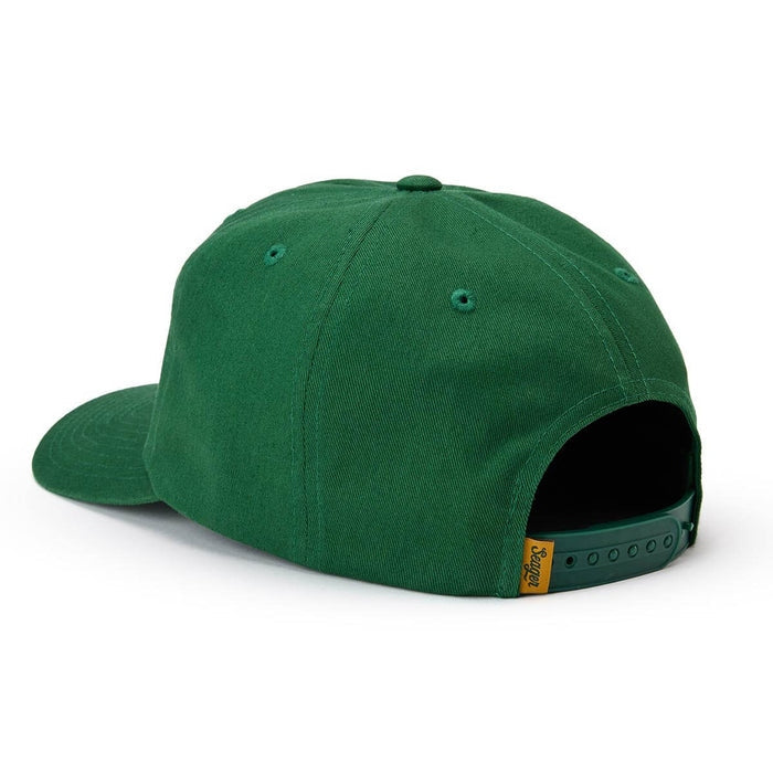 Big Twill Snapback in Olive Green