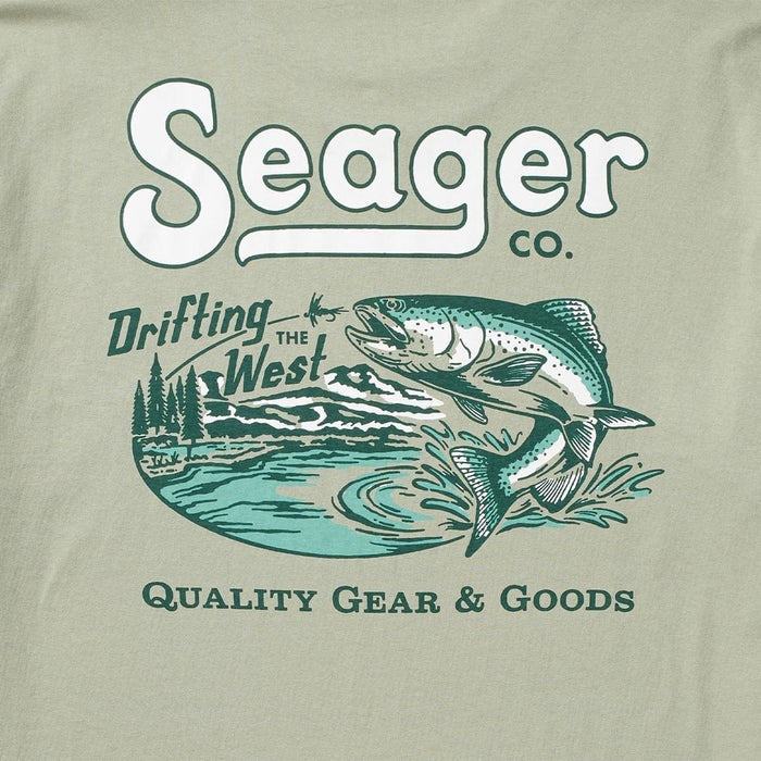Drifting the West Tee in Desert Green