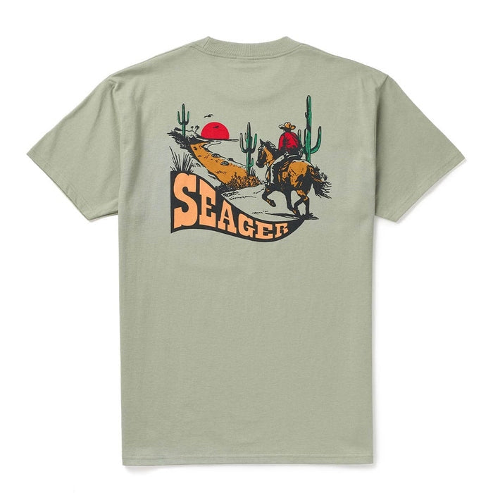 Long Ride Tee in Desert Green