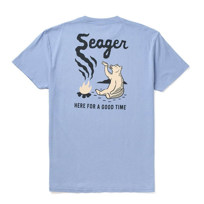 Smokey Tee in Faded Denim