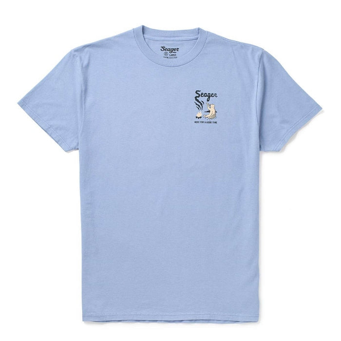 Smokey Tee in Faded Denim
