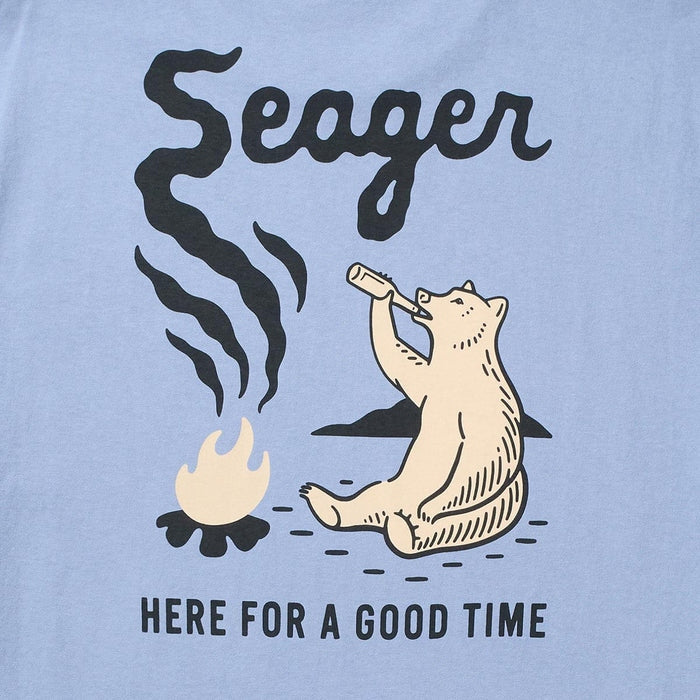 Smokey Tee in Faded Denim