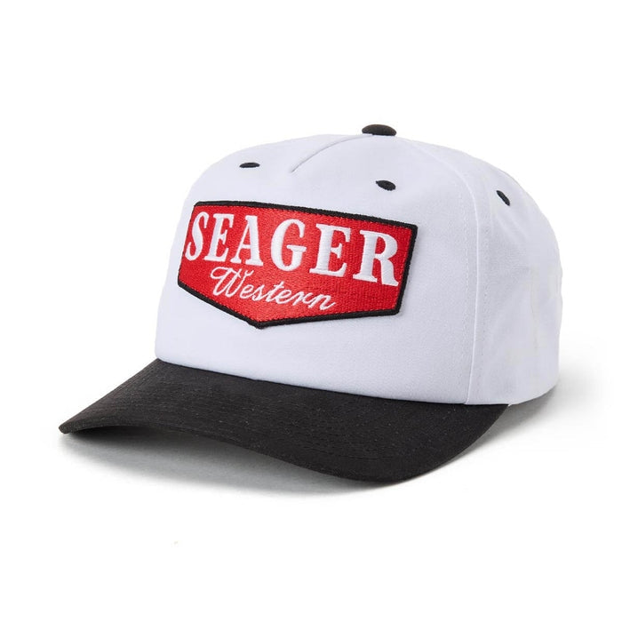 Rodeo Series Snapback in White and Black