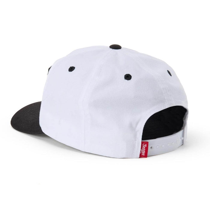 Rodeo Series Snapback in White and Black