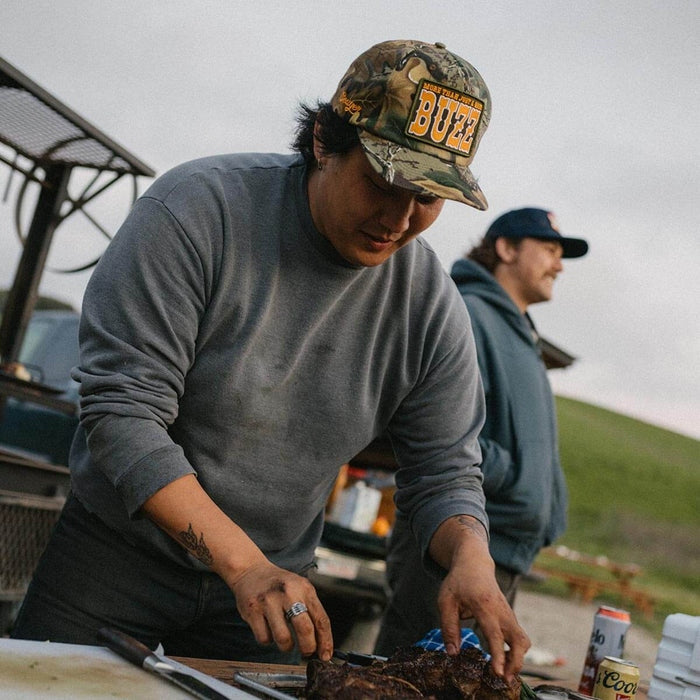 Good Buzz Snapback in Camo