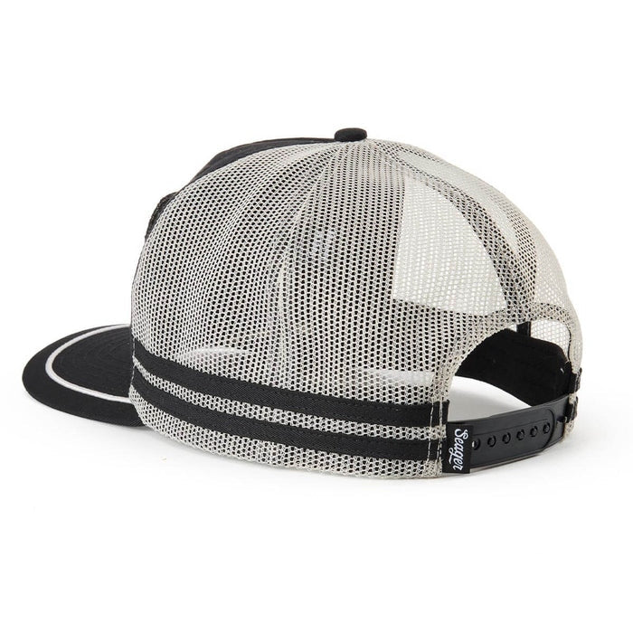 High Noon Trucker Snapback in Black/Cream