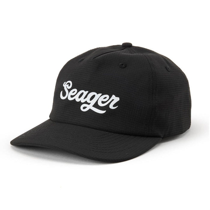 Uphill Tech Strapback Hat in Black