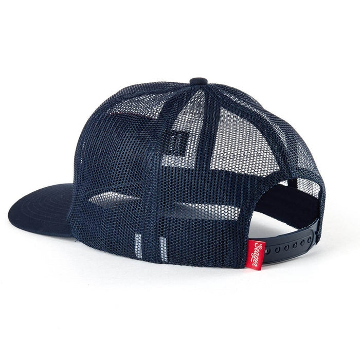 Seager Sportman Mesh Trucker in Navy
