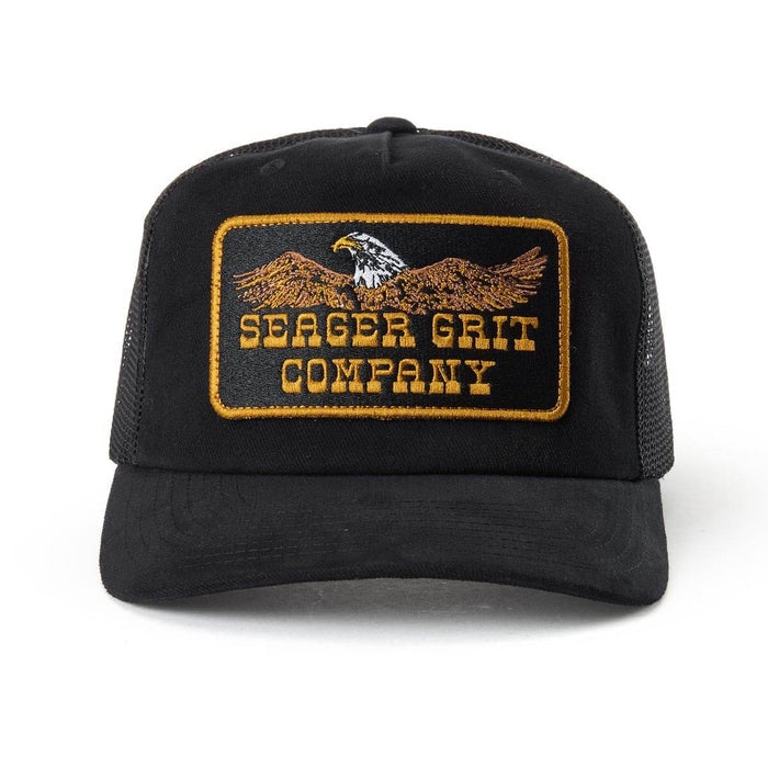 Big Rig Trucker Snapback in Black