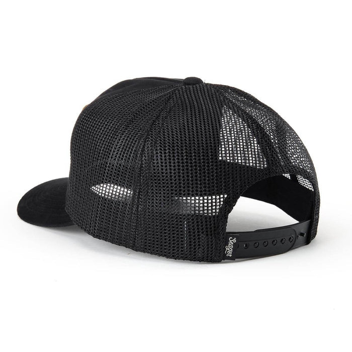 Big Rig Trucker Snapback in Black