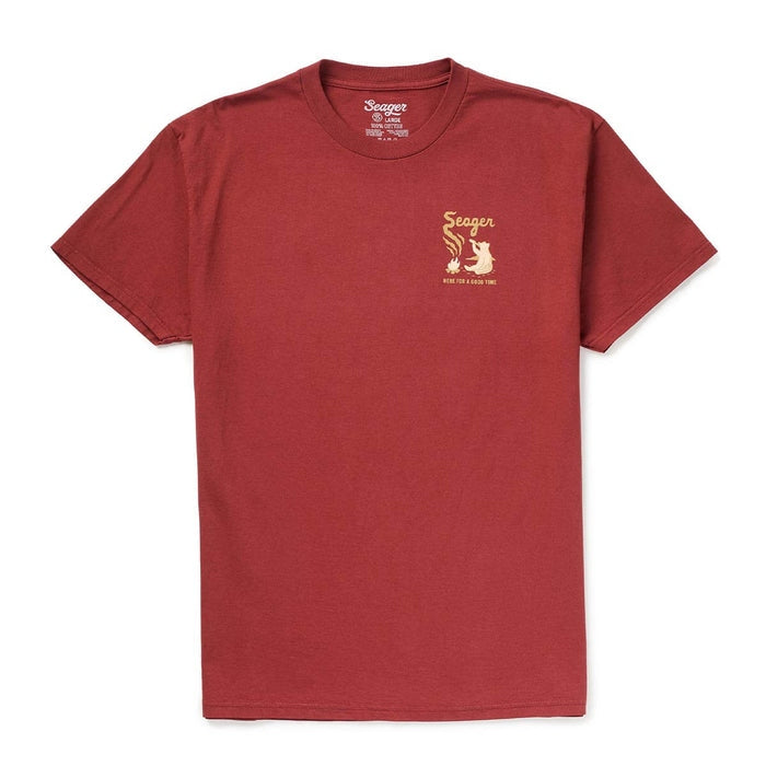 Smokey Tee in Roasted Red