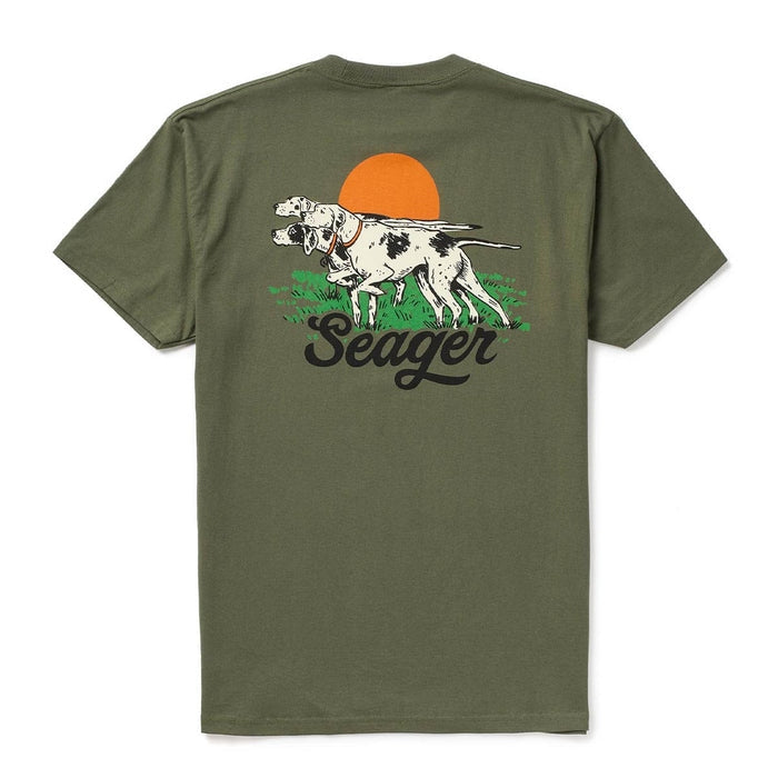 Pointer Tee in Surplus Green