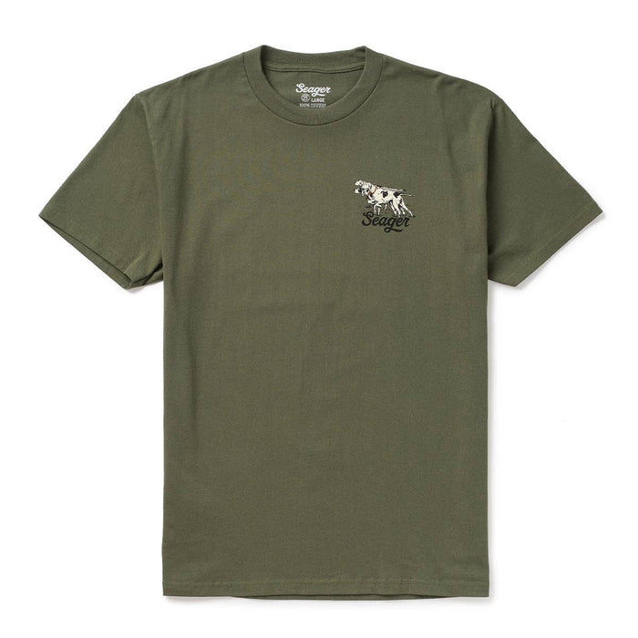 Pointer Tee in Surplus Green