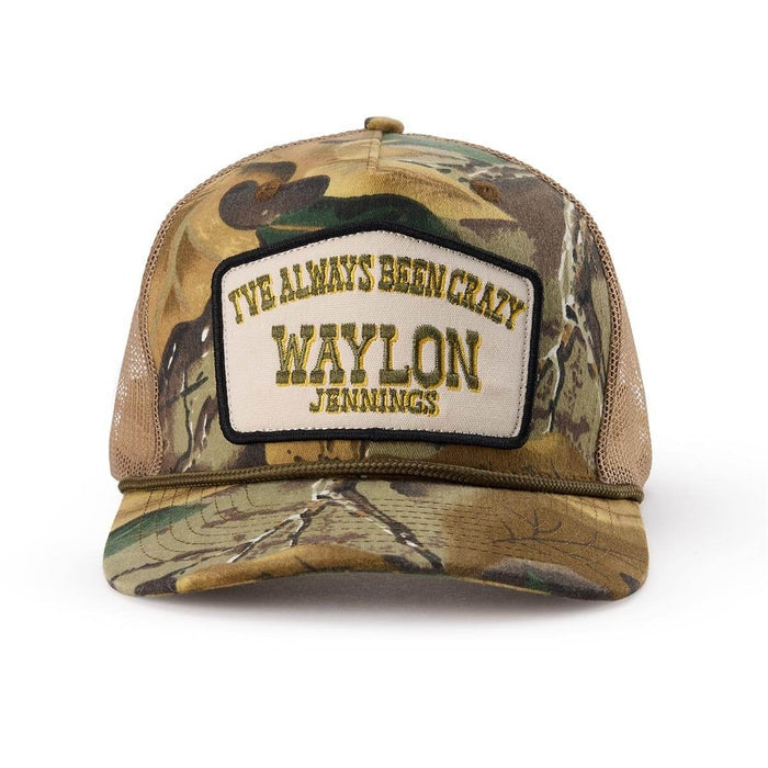 Seager x Waylon Jennings Always Been Crazy Trucker Camo
