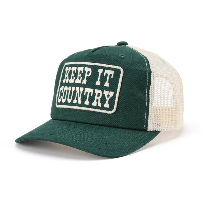 Keep It Country Trucker Snapback in Forest Green
