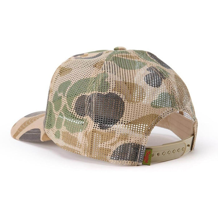 Outfitters Trucker Snapback in Duck Camo