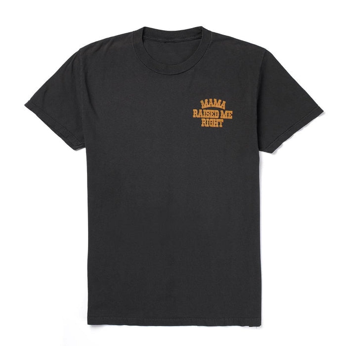 Raised Right Tee in Vintage Black