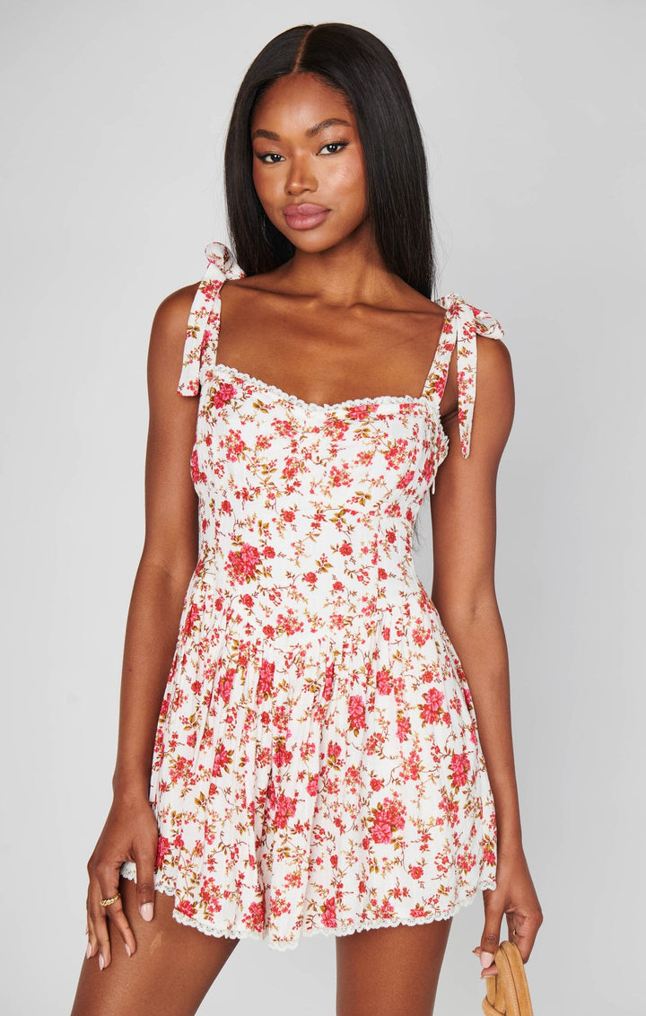 Regal Romper in Southern Roses