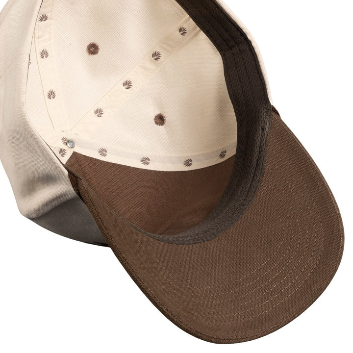 Cowboy Country Club Hat in Cream/Brown