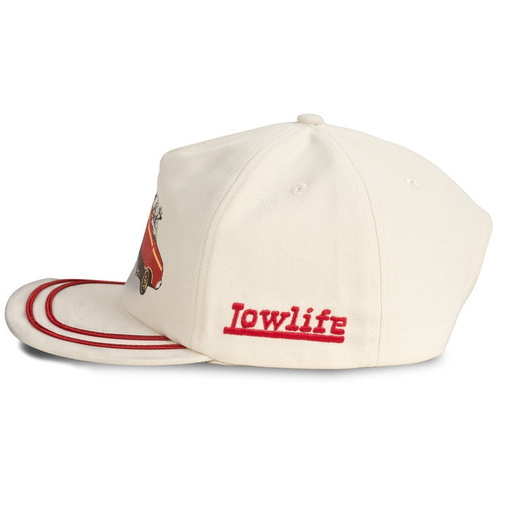 Lowlife Hat in White