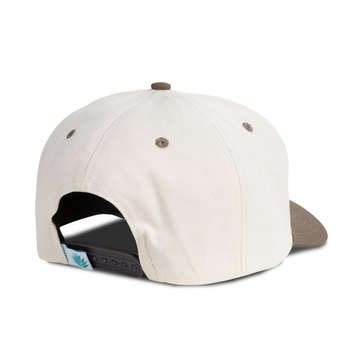 Yippee Ki Yay Hat in Cream/Brown