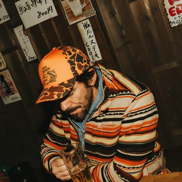 Leroy Brown Hat in Orange Camo