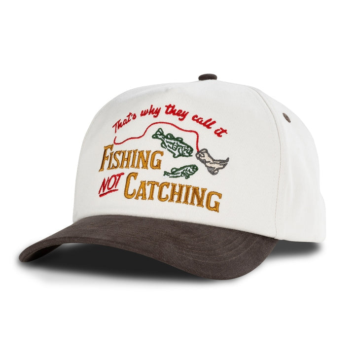 Not Catching Hat in Cream/Brown