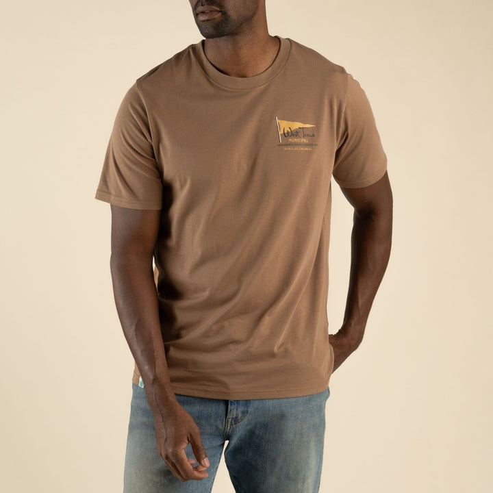 West Texas Municipal T-shirt in Light Brown