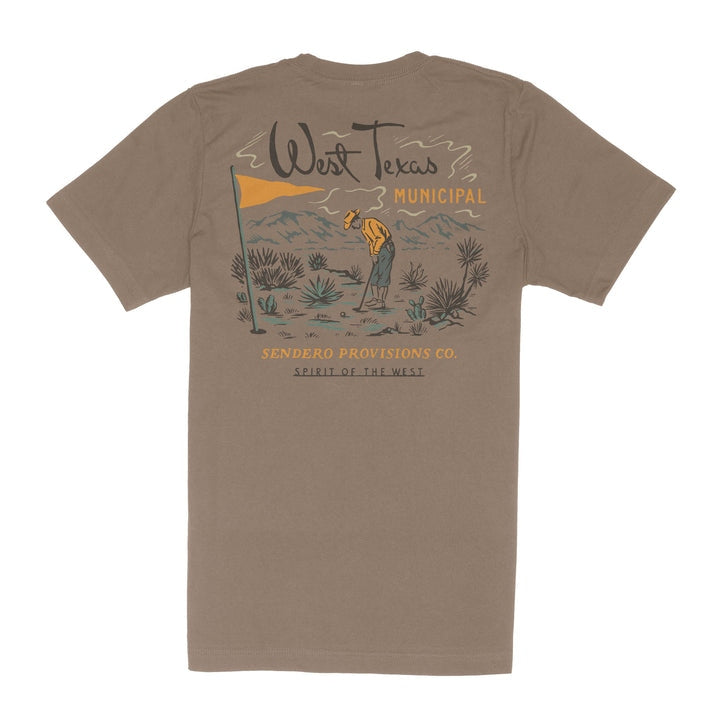 West Texas Municipal T-shirt in Light Brown
