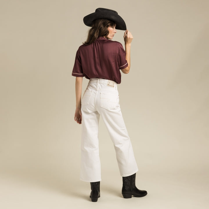 Cheyenne Western Shirt in Zinfandel