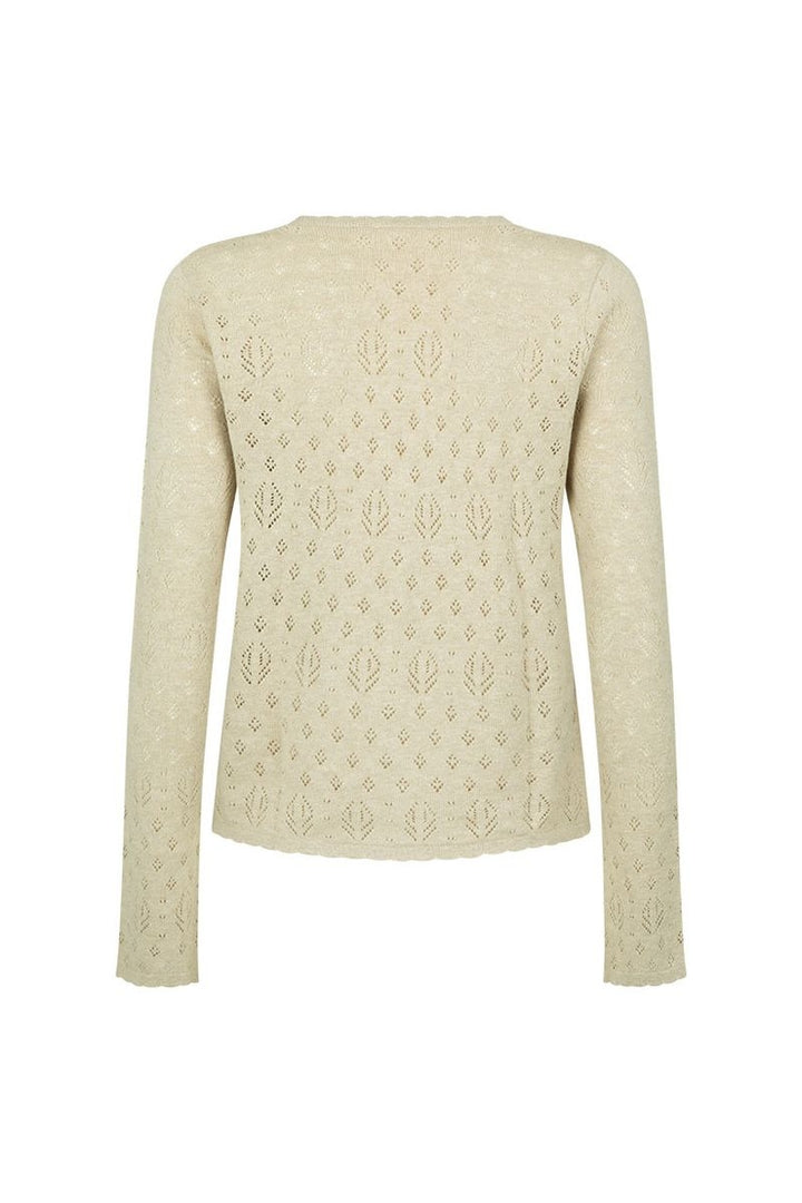 Rhodes Knit Cardigan in Sand